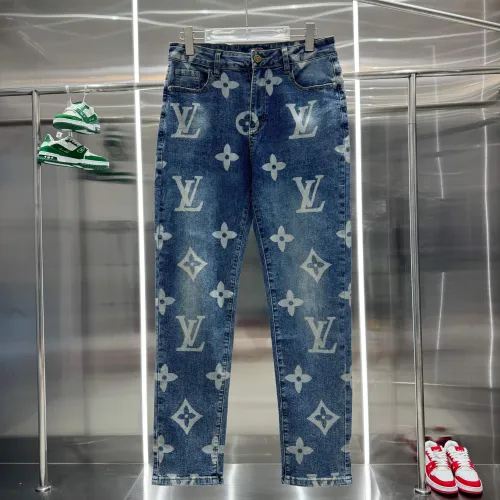 Louis Vuitton Luxury Brand Women Mens Pant Jeans   