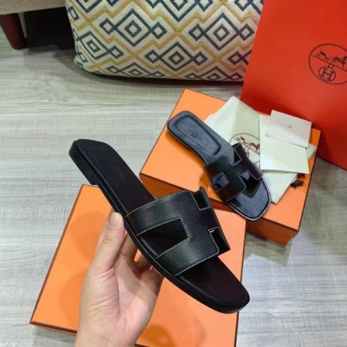 Hermes Womens Shoes Extra Slippers Casual Fashion Slipper Luxury Brand with Original Box