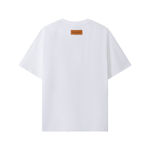 Louis Vuitton Luxury Brand Men Womens Short Sleeve T-Shirt   