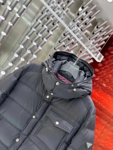 Prada Men Womens Coat Down Jacket Luxury Brand Mens Jacket Top Quality   