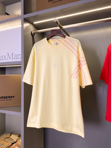 Burberry Luxury Brand Women Mens Short Sleeve T-Shirt   