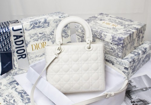 Dior Womens Bags Handbags Luxury Fashion MINI LADY DIOR BAG M0505OWCB_M323 with Original Box  