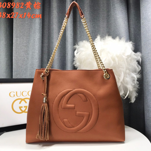Gucci Womens Bags Shoulder Handbags Luxury Brand Gucci Double G Chain Shoulder Bags Totes  