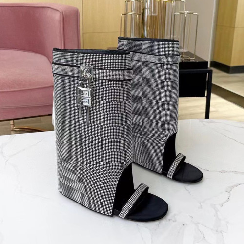 Givenchy Womens Shoes Boots Fashion Type Luxury Brand GIVENCHY BOOTS IN LEATHER with Original Box whatsapp 