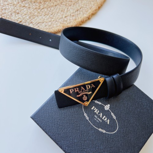Prada Mens Belt Luxury Brand Fashion Men Belts with Original Box