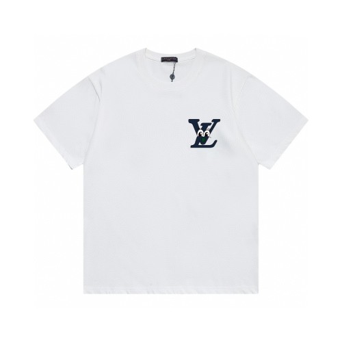 Louis Vuitton Luxury Brand Men Womens Short Sleeve T-Shirt   