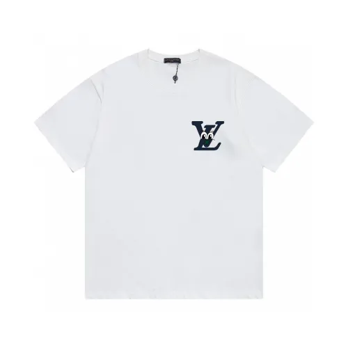 Louis Vuitton Luxury Brand Men Womens Short Sleeve T-Shirt   