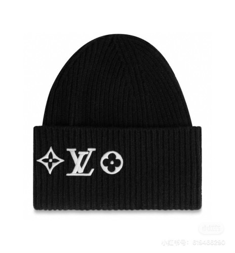 Louis Vuitton Womens Mens Cap Knit Hat Luxury Brand with Original Box  