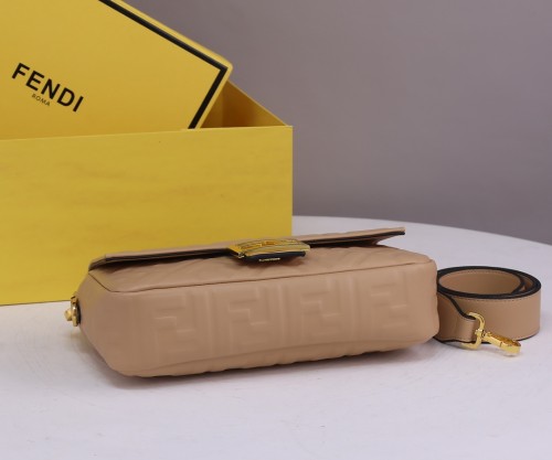 Fendi Womens Bag Shoulder Bags Luxury Brand Baguette leather bag Fashion Bags for Women with Original Box 8BR600A72VF1BZ2
