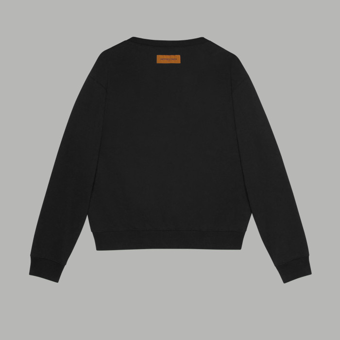 Louis Vuitton Womens Mens Long Sleeve Sweatshirt Luxury Brand Mens Sweatshirts   