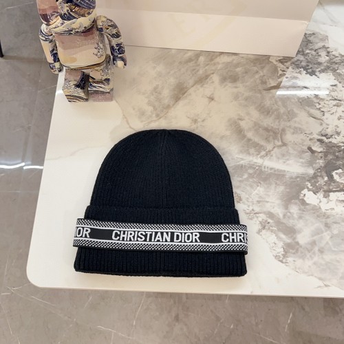 Dior Men Womens Knit Hat Luxury Brand Design Dior Cap with Original Box  