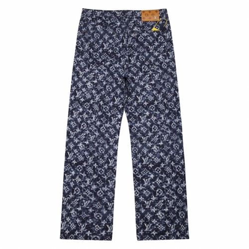 Louis Vuitton Luxury Brand Women Mens Pant Jeans   