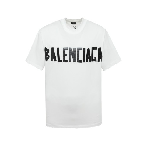 Balenciaga Luxury Brand Women Mens Short Sleeve T-Shirt   