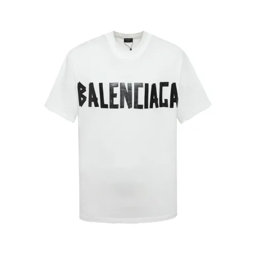 Balenciaga Luxury Brand Women Mens Short Sleeve T-Shirt   