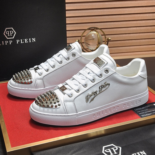 Philipp Plein Men Shoes Sneakers Low Top Sneaker Fashion Design Luxury Brand Trainer Predator TM with Original Box Whatsapp 