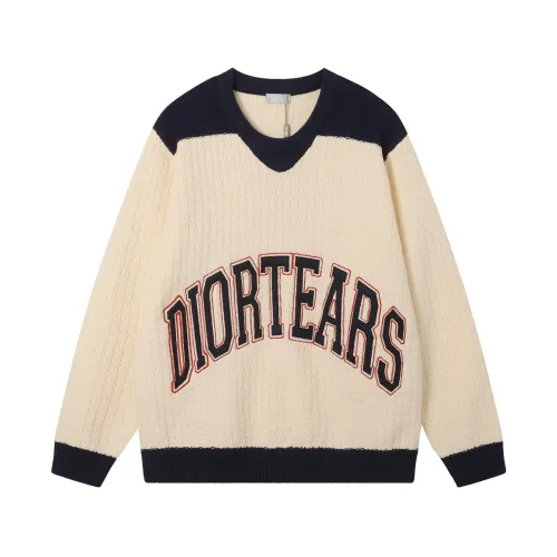 Dior Women Mens Sweater Luxury Brand Mens Knitwear Top Quality   