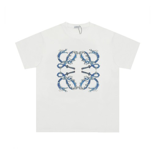 Loewe Luxury Brand Men Womens Short Sleeve T-Shirt   