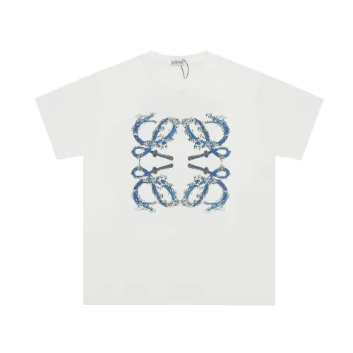 Loewe Luxury Brand Men Womens Short Sleeve T-Shirt   
