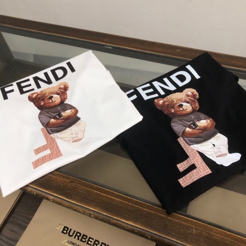 Fendi Luxury Brand Women Mens Short Sleeve T-Shirt   