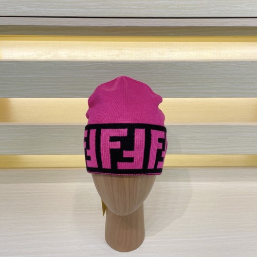 Fendi Men Womens Knit Hat Luxury Brand Design Fendi Cap with Original Box  