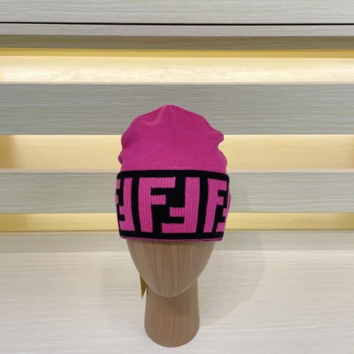 Fendi Men Womens Knit Hat Luxury Brand Design Fendi Cap with Original Box  