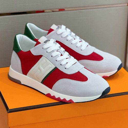 Hermes Mens Casual Shoes Fashion Sneakers Luxury Brand with Original Box