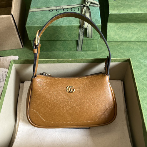 Gucci Womens Bags Crossbody Shoulder Messenger Bags Luxury Brand Aphrodite mini shoulder bag in cuir leather  