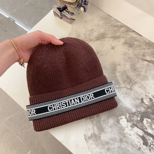 Dior Men Womens Knit Hat Luxury Brand Design Dior Cap with Original Box  
