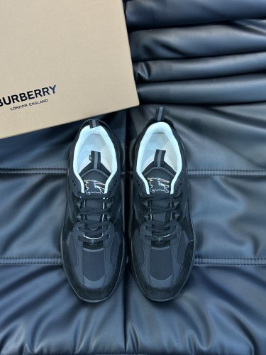 Burberry Men Shoes Fashion Sneakers Luxury Brand Vintage Cotton Sneaker with Original Box Whatsapp 