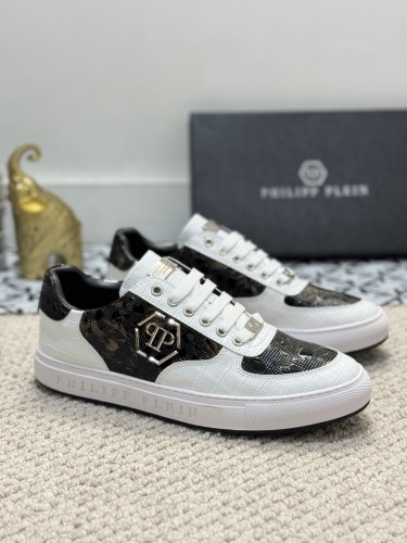 Philipp Plein Men Shoes Sneakers Low Top Sneaker Fashion Design Luxury Brand Trainer Predator TM with Original Box Whatsapp 