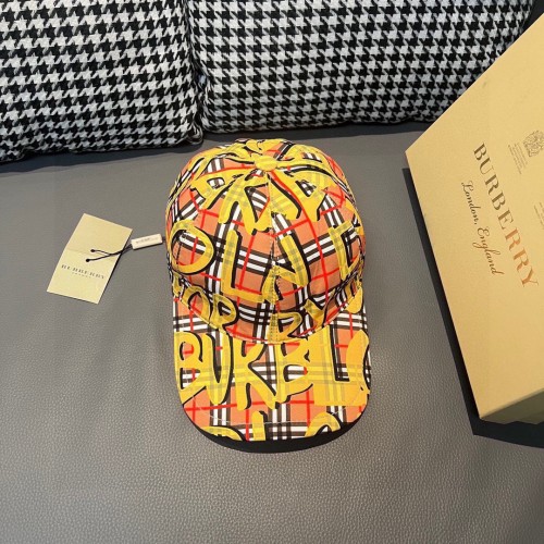 Burberry Womens Mens Cap Baseball Hat Luxury Brand with Original Box  
