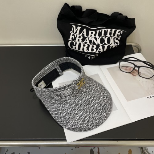 Celine Womens Hats Luxury Brand Design Celine Visor Hat with Original Box  