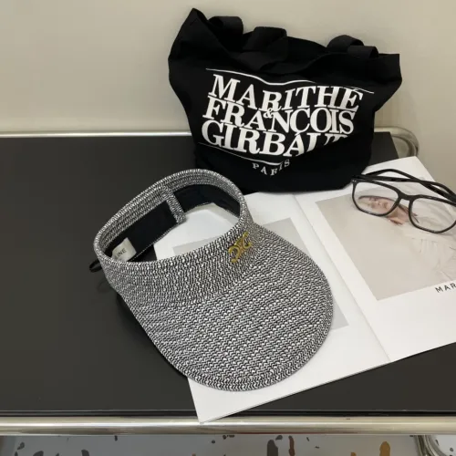 Celine Womens Hats Luxury Brand Design Celine Visor Hat with Original Box  