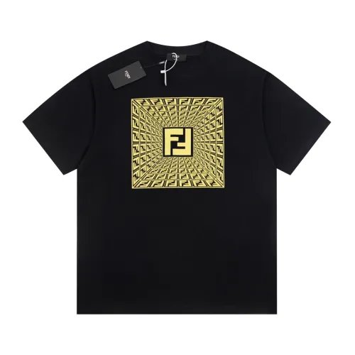 Fendi Luxury Brand Women Mens Short Sleeve T-Shirt   