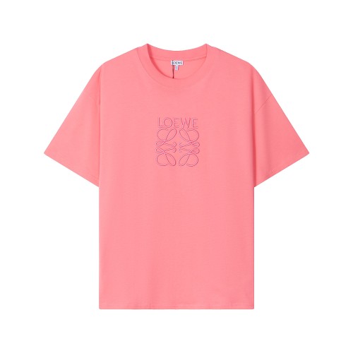 Loewe Luxury Brand Men Womens Short Sleeve T-Shirt   