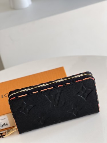 Louis Vuitton Mens Womens Wallets Purse Luxury Brand Designer Wild at Heart Zippy Wallet M80680 with Original Box