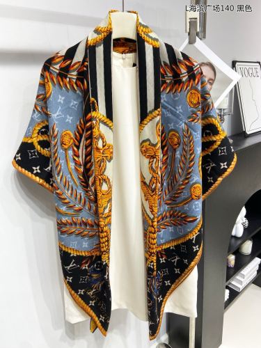 Louis Vuitton Scarves Womens Fashion Scarf with Original Box   