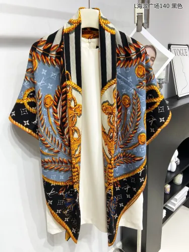 Louis Vuitton Scarves Womens Fashion Scarf with Original Box   