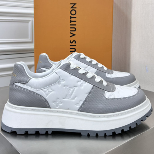 Louis Vuitton Men Shoes Fashion Sneakers Luxury Brand Mens Herlam Sneaker with Original Box