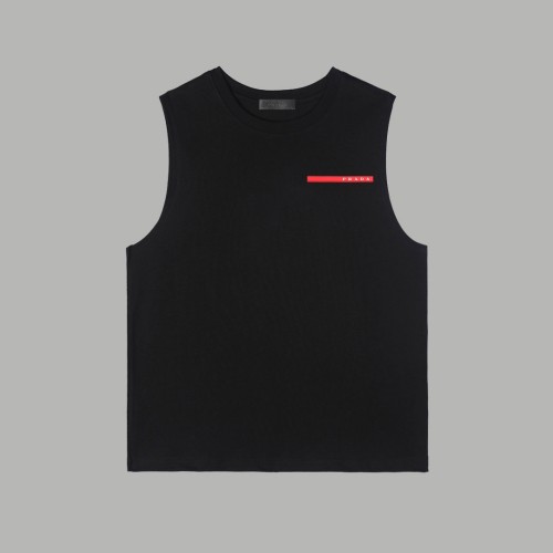 Prada Luxury Brand Men Womens Tank Top T-Shirt   