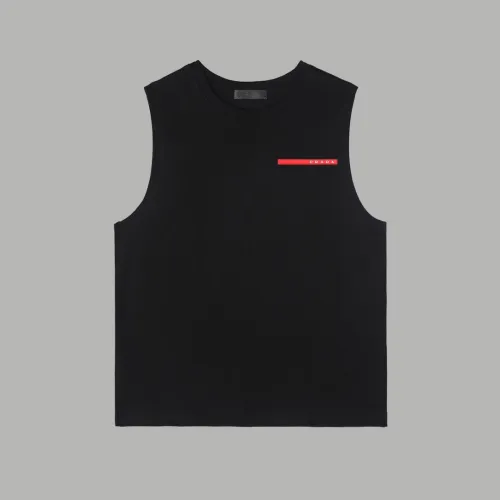Prada Luxury Brand Men Womens Tank Top T-Shirt   