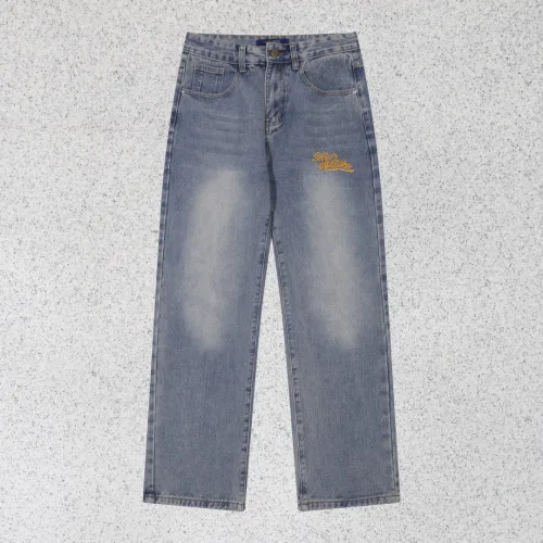 Louis Vuitton Luxury Brand Women Mens Pant Jeans   H540