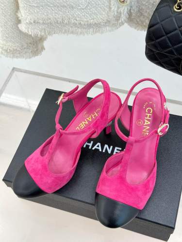 Chanel Womens Shoes Pumps 8.5cm Heel Fashion Sandals Summer Design Luxury Brand Design with Original Box whatsapp 