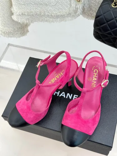 Chanel Womens Shoes Pumps 8.5cm Heel Fashion Sandals Summer Design Luxury Brand Design with Original Box whatsapp 