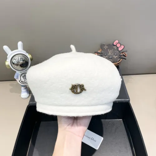 Dior Womens Beret Hat Luxury Brand Design Dior Cap with Original Box  