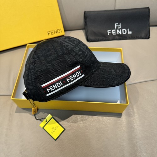 Fendi Men Womens Baseball Hat Luxury Brand Design Fendi Cap with Original Box  