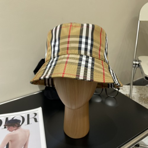 Burberry Womens Mens Cap Bucket Hat Luxury Brand with Original Box  