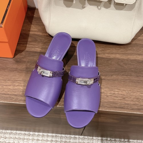 Hermes Womens Shoes Extra Slippers Casual Fashion Slipper Luxury Brand with Original Box  
