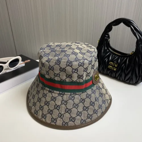 Gucci Men Womens Cap Bucket Hat Luxury Brand with Original Box  
