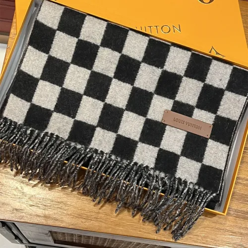 Louis Vuitton Scarves Men Womens Fashion Scarf with Original Box   